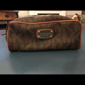 Michael Kors travel makeup bag